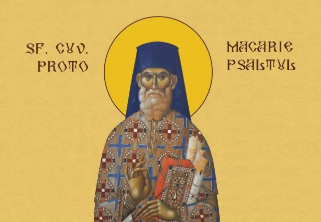 Sfântul Cuvios Macarie Protopsaltul